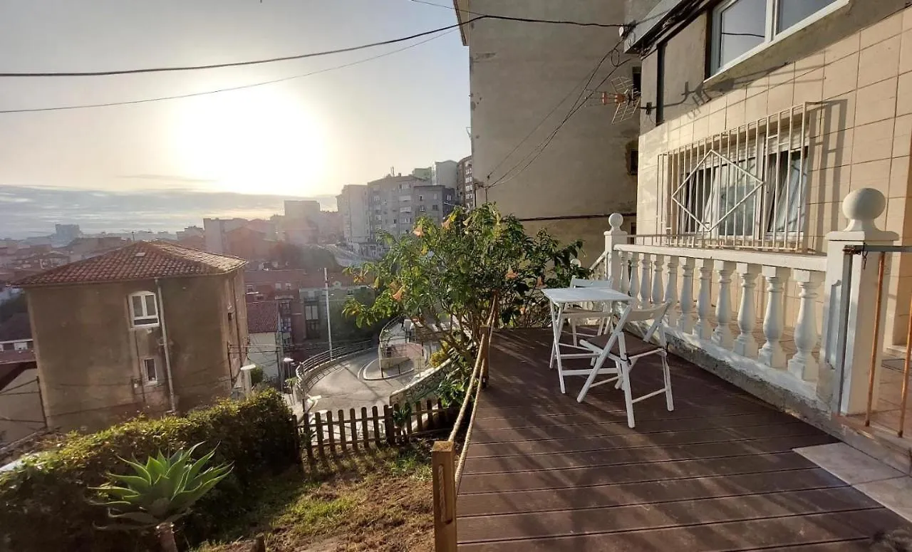 Apartamento Con Jardin Y Vistas En El Centro De Santander